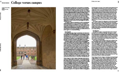 College versus Campus