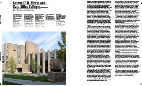 Samuel F.B. Morse and Ezra Stiles Colleges