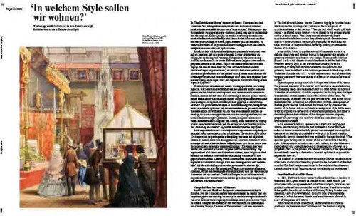 ‘In welchem Style sollen wir wohnen?’