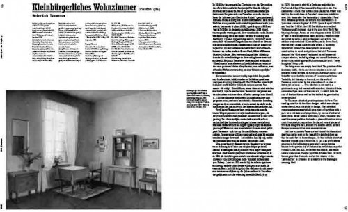 Kleinbürgerliches Wohnzimmer