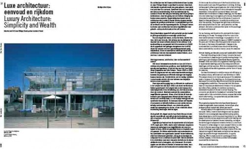 Luxury Architecture: Simplicity and Wealth